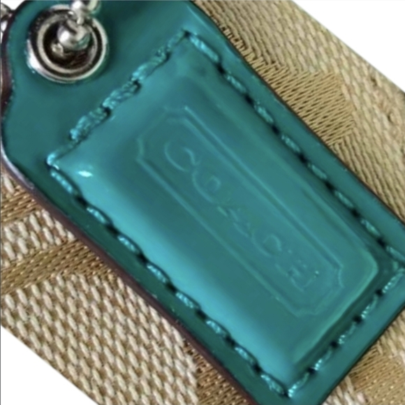 Coach Y2K (F49174) Signature Stripe Wristlet-NWOT - Picture 4 of 6